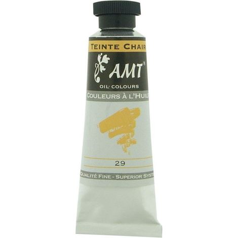 Peinture à l'huile fine en tube teinte chair 45ml - Amt
