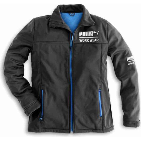 7022, Puma Softs-Arb.jacke CHA carbon, Gr. XXL