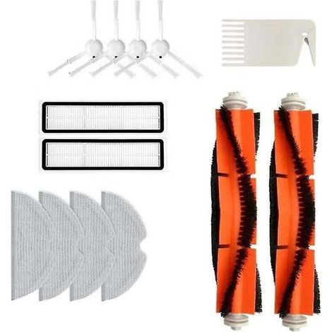 Kit de pièces de rechange pour balai à franges et chiffon filtrant pour Dreame D9 (1/3)