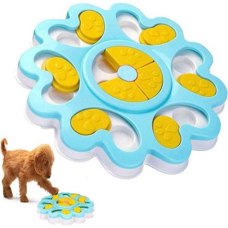 Jouet interactif cache-cache à nourriture, puzzle patte pour petits chiens et chats – DELKEVIC