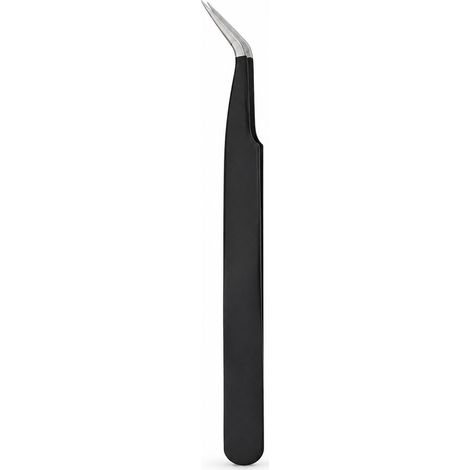 Pince brucelles ESD ESD-14 pointe fine sans rebord sachet (1/5)