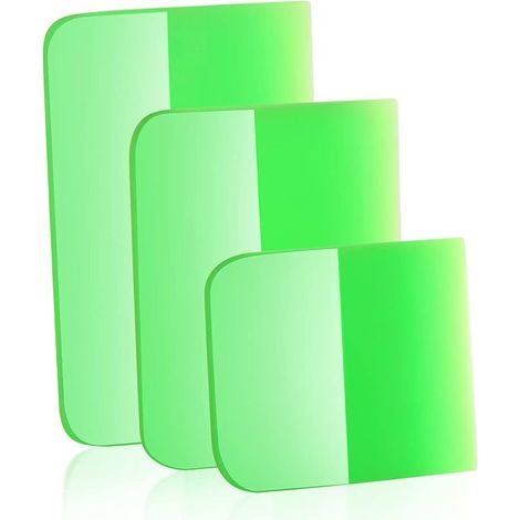 Espátula 3 en 1 de TPU, espátula para PPF, espátula de goma resistente a los arañazos para coches, vinilo para rotulación y herramienta para tintar lunas de coche