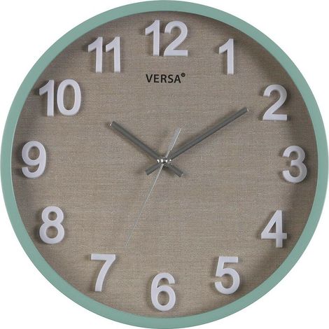 RELOJ PARED REDONDO VESTA MINT (1/3)