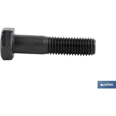 Pack 5 tornillos DIN 931 C-8.8 UNC 1/2 rosca parcial