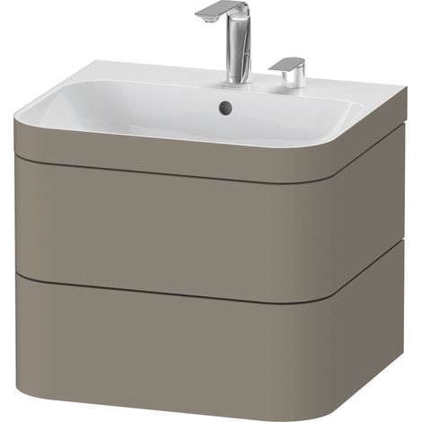Duravit Happy D.2 Plus c-bonded Set suspendu, 575x490mm, 2