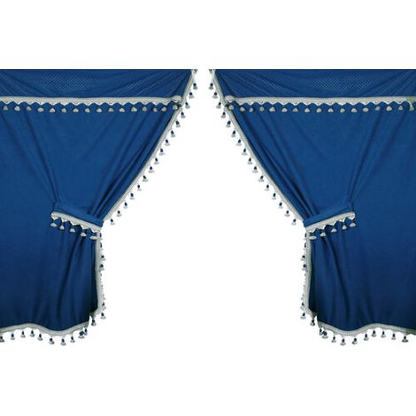 Premiere, Set Tende In Microfibra Per Camion - Blu (1/5)