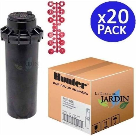 Set di 20 Irrigatore Hunter  PGP-ADJ 3/4'', portata da 4,9 a 14 m, angolo regolabile