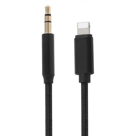 Hochwertiges 3,5-mm-AUX-Audiokabel (Stecker auf Stecker) für das Auto, HiFi-Klangverbindung, flexible Länge (1/5)