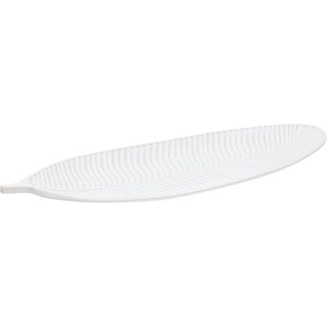 Vide-Poche Feuille "Maïa" 59cm Blanc (1/4)