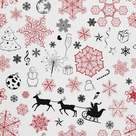 Tela decorativa para exteriores Oxford - Motivo navideño DX1927 (1/5)