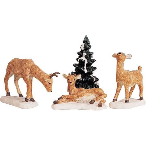 Lemax LEMAX - Dad and Fawns Set of 4 Cod. 92299