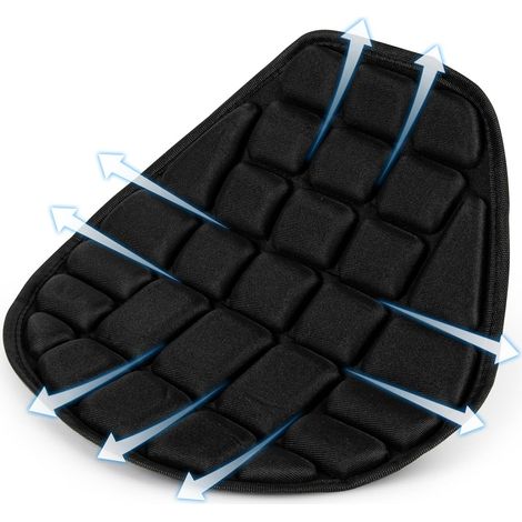 Universal Motorcycle Seat Cushion Mesh Seat Cushion Cover for Motocross Scooters Pressure Relief Cushion Airbag (1/5)