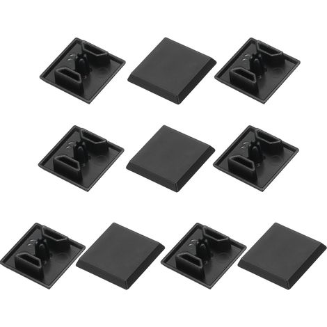 10Pcs 2020 Fente en V 4,2mm Trou Diamètre Eu Standard Aluminium Embout de Profil 20X20mm Abs Aluminium Bouchon D'Extrusion pour Imprimante 3D, Cnc (1/5)