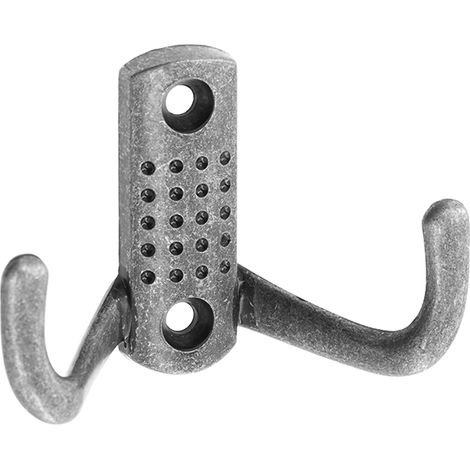 Metall Kleiderhaken Vintage Look Wandhaken Mantelhaken Huthaken Altsilber Mantelhaken (1/2)