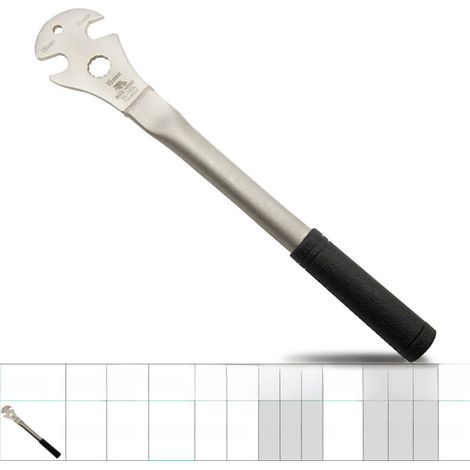 Chiave multifunzione per pedali Bikehand YC-163, con manico lungo, per pedali da strada.