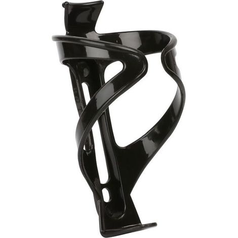 Porte-bidon pour VTT et vélo de route, plastique haute résistance, 22 g, vis et clé incluses – 148 mm (H) x 73-80 mm (L), noir (1/4)