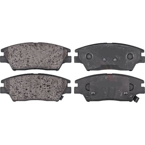 KIT PASTIGLIE FRENO ANTERIORI compatibile con SSANGYONG KORANDO (C300) / PASTIGLIE FRENANTI AUTO OEM P 77 001, / SOSTITUZIONE DIRETTA / BASSA POLVERE / SILENZIOSO