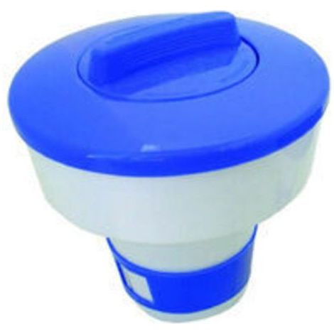 Großer, schwimmender 17,5 cm Kunststoff-Tablettenspender für Chlor oder Brom - jardiboutique (1/5)