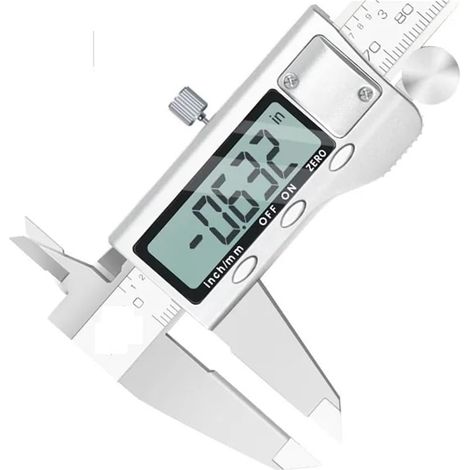 Pied à Coulisse numérique de Haute précision, Long Pied à Coulisse étanche en Acier Inoxydable, Outil de Mesure Multifonction (1/5)