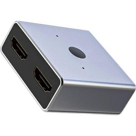Commutateur TV HD 4K 60 Hz en métal avec puce intelligente, commutation automatique bidirectionnelle du signal, compatible avec les consoles de jeux et disponible en plusieurs couleurs. (1/5)