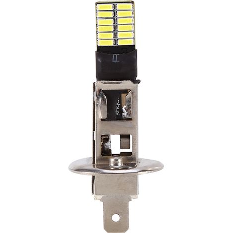 Ampoule LED H1 24-SMD 6500K Blanc Froid pour Feux Anti-Brouillard et Feux de Jour (1/5)