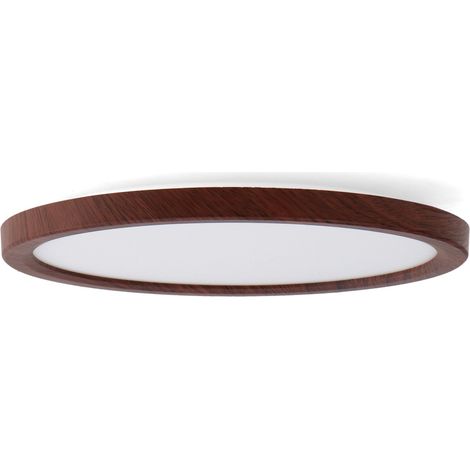 IluminaShop - Plafon LED Soft 18W Wood Walnut IP20 3000+4000+6000 (1/2)
