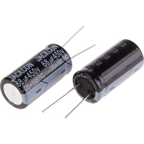 Condensateur RS PRO 68µF, 450V c.c.