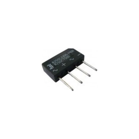 Puente Rectificador 250V 2,3Amp Hilos Medidas 19x10mm  B250C2300