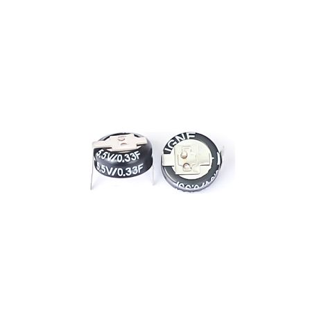 Supercondensateur, 0.33F, 5.5V c.c., -40 °C +70 °C