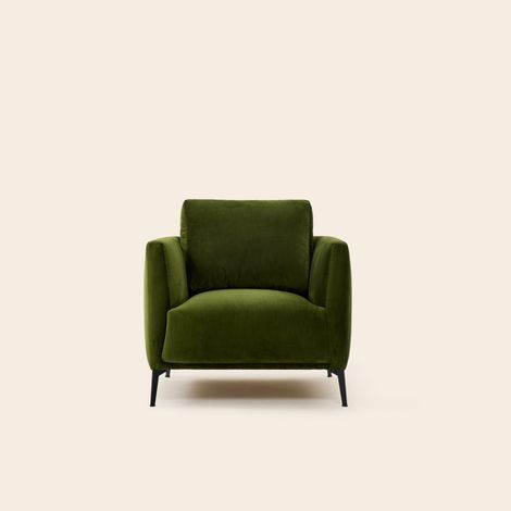 Fauteuil en Revêtement en velours ODELLE