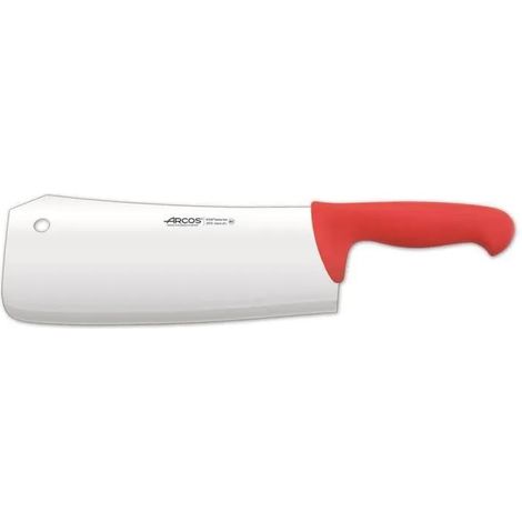 Machete Professionale Arcos 24 cm Manico Rosso Ergonomico