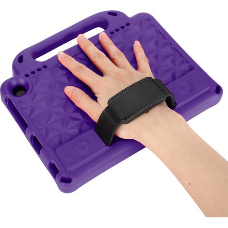 Étui de protection pour Fire HD 8/8 Plus 2020 - Coque antichoc enfant, violet