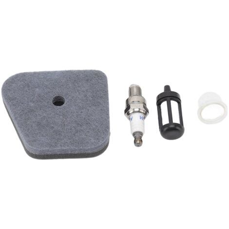 HOXILEELEO - Kit de filtre à air pour débroussailleuses, filtre à air de remplacement avec bougie d'allumage pour FS87 FS90 FS90R FS100 FS100ARX FS110 FS130 FS310 (1/5)