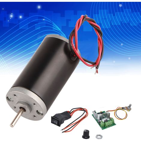 31ZY Permanentmagnet-Gleichstrommotor, Hochleistungs-Miniaturmotor, Vorwärts-/Rückwärts-Drehzahlregler, 12 V, 8000 U/min (1/5)