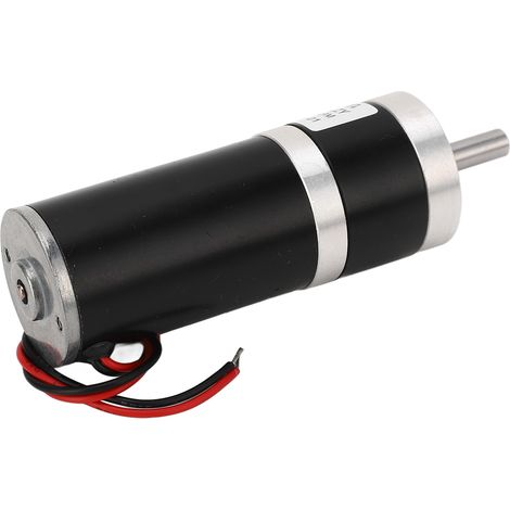 Moteur à engrenages CC 712 tr/min, arbre en D, bobine en cuivre, alliage d'aluminium, torsion élevée, faible bruit, réduction de vitesse, 12 V CC (1/5)