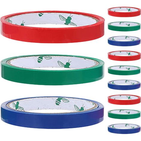 12 Rouleaux Rouleau de Ruban Adhésif de 12mm en Pet pour Sceller Paquet Mailers et Bonbons, Améliore L'efficacité de Travail, pour Stockage Alimentaire à Domicile (1/5)