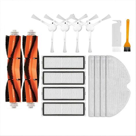 Brosse latérale à rouleau, filtre HEPA et chiffon de rechange pour aspirateur robot Xiaomi Mop 2C / XMSTJQR2C (1/5)