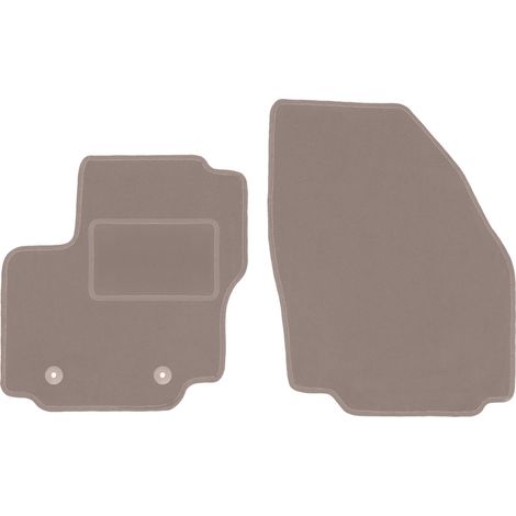 Beige Vordermatten für: Ford Galaxy MK2 Minivan (2006-2011)