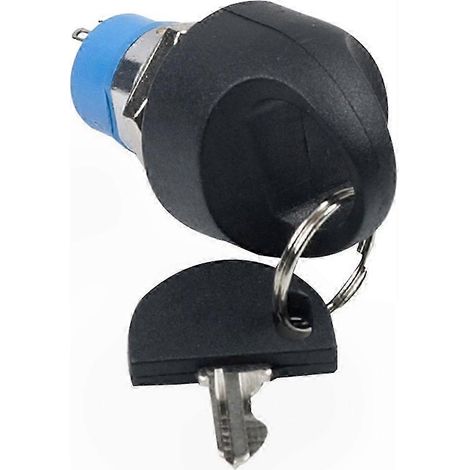 Interruptor de encendido universal con llaves para scooter de movilidad, motocicleta, bicicleta eléctrica. Función de arranque/parada. Bloqueo de encendido/apagado. Pieza de repuesto. (1/5)