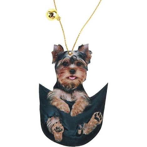 Décoration intérieure de voiture, rétroviseur suspendu, jouet pour chiot ou chat, cadeau, ornement (1/5)