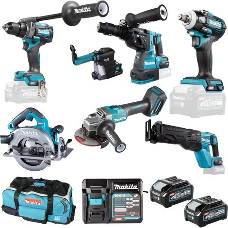 Kombi-Kit Makita DK0154G602 40V 4Ah (1/5)