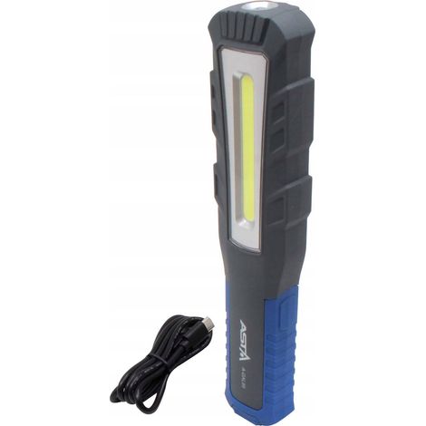ASTA LAMPA AKUMULATOROWA LED COB Z MAGNESEM 800LM (1/3)