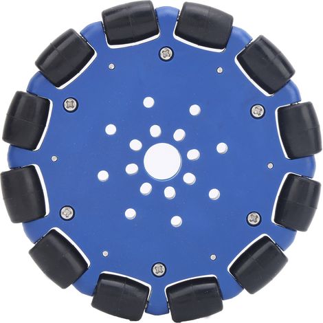 Roue OmniDirectionale en Caoutchouc pour Robot - Accessoire Roue Omni - Pièce Robotique (1/5)