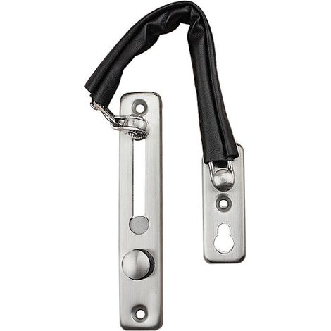 Filiyano-Serrure antivol, chaîne de porte, verrou de porte, acier inoxydable (1/5)