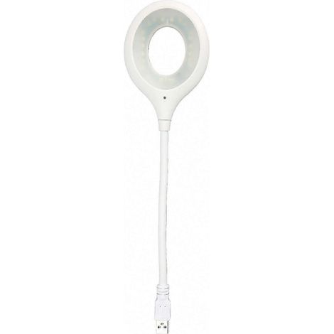 24-LED-USB-Schreibtischlampe mit KI-Sprachsteuerung, Leselicht, für Zuhause und unterwegs, 1 Stück (1/5)