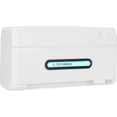 Nettoyeur UV mural pour brosses à dents, type USB, à brancher (blanc) (1/5)