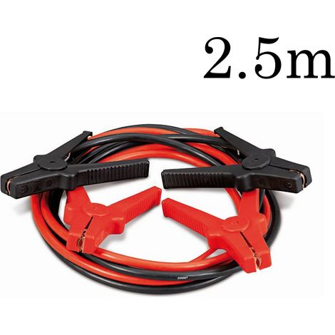 Cavi Avviamento Batteria 2.5m 12V Diametro Pinze Bipolari 4.5cm CA-03005 (1/5)