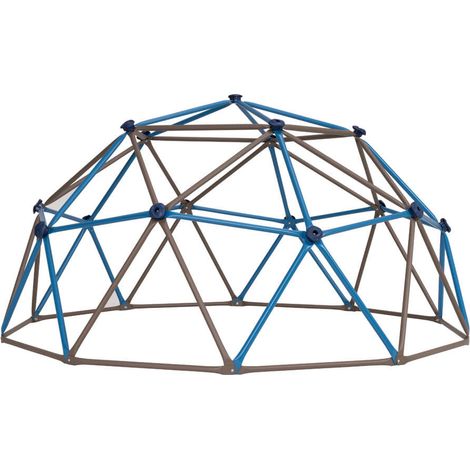 Lifetime Stahl Klettergerüst Geodome Braun 274x137 cm (1/5)