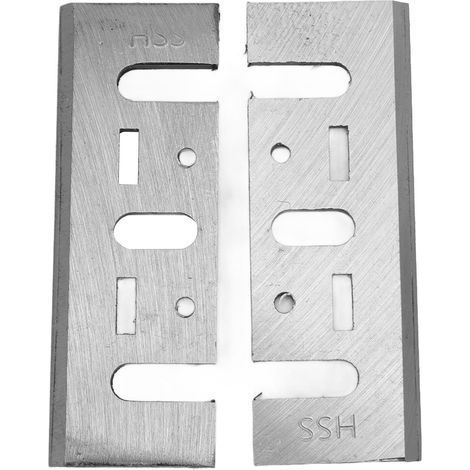 Lames de raboteuse électrique portative HSS 82mm, 2 pièces, remplacement pour N1900B KP0810 XPK01 D26676 DW6655 DW680 1594 PA1205 (1/5)