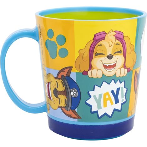 Paw Patrol Kippsicher Trinkbecher PP 410 ml – Drop Safe Plastikbecher mit Smartgrip-System